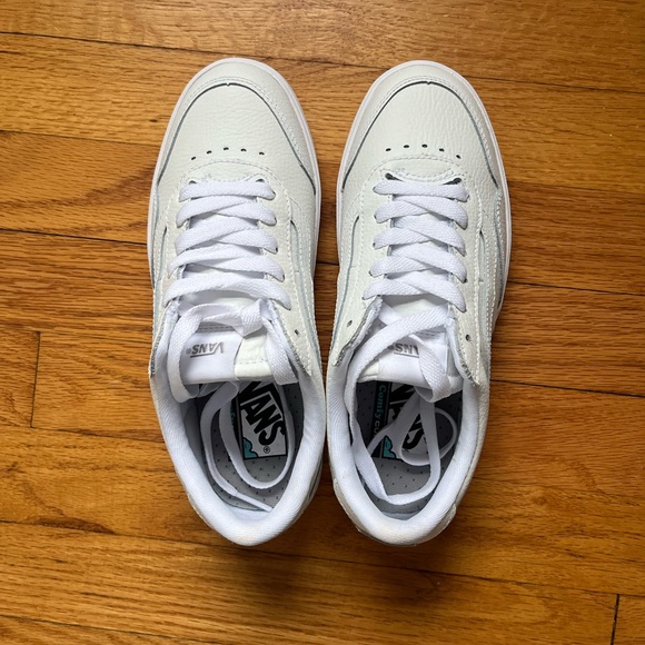 NWOT Vans Cruze Too ComfyCush Leather Shoe - Picture 3 of 8